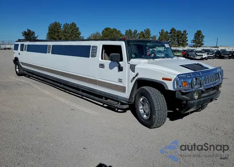 2003 Hummer H2 z USA, uszkodzony, nr VIN 5GRGN23U33H129686
